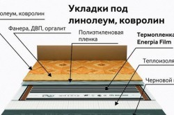 Как правильно уложить линолеум