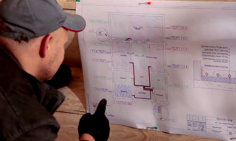 Как правильно уложить теплый водяной пол